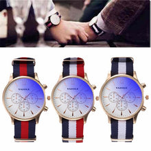 Men Women Watch Luxury Top Brand businessClock simple WristWatch Leisure Fashion Canvas quartz watch Relogios J4U66