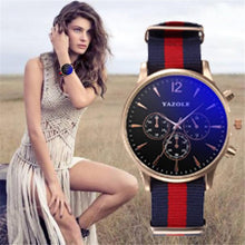 Men Women Watch Luxury Top Brand businessClock simple WristWatch Leisure Fashion Canvas quartz watch Relogios J4U66