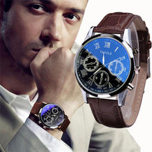 Mens Watches Top Brand Luxury FamousClock Blue Ray Glass Quartz Wristwatch Men Hodinky Relogio Masculino J4U66