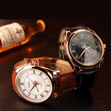 Mens watches Top Brand Luxury Mens Business ClockQuartz Wrist watch Quartz-watch relogio masculino Gold Black J4U66