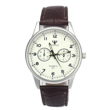 Brand Luxury Famous men watch Mens Waterproof Noctilucent Leather Blue Ray Glass Quartz Analog Watches Relogio Masculino J4U66