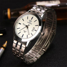 Full Steel White Black Blue Ray Dial 30m Waterproof Luminous Hands Business Dress Sport Wrist watch Watches for Men  J4U66