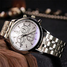 Luxury BrandClock Full Stainless Steel waterproof Men's Quartz Watch Business Watch Men Watch Relogio masculino J4U66