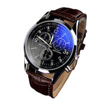 Mens watches Top Brand Luxury Mens Business ClockBlue Ray Glass Quartz Wrist watch Quartz-watch relogio masculino J4U66