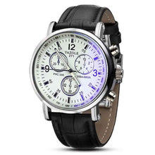 Mens watches Top Brand Luxury Mens Business ClockBlue Ray Glass Quartz Wrist watch Quartz-watch relogio masculino J4U66