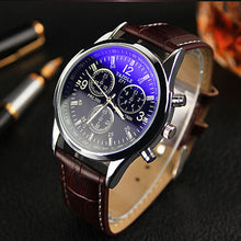 Mens watches Top Brand Luxury Mens Business ClockBlue Ray Glass Quartz Wrist watch Quartz-watch relogio masculino J4U66