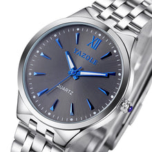 Quartz-watch Stainless Steel Men Watches Top Brand LuxuryClock Men's Wrist Quartz Watch Date Relogio Masculino J4U66