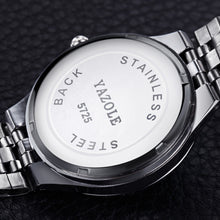 Quartz-watch Stainless Steel Men Watches Top Brand LuxuryClock Men's Wrist Quartz Watch Date Relogio Masculino J4U66