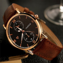 Sports Men Watch Luxury Top Brand businessClock Quartz-WristWatch Leisure Fashion Leather quartz watch Relogios J4U66