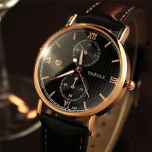Sports Men Watch Luxury Top Brand businessClock Quartz-WristWatch Leisure Fashion Leather quartz watch Relogios J4U66