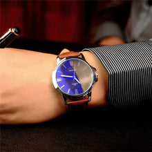 luxury brand Stainless Steel Casual Fashion Leather watches reloj masculino men watch Business Military Sports Wristwatch J4U66