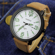 luxury brand quartz watch Casual Fashion Leather luminous watches reloj masculino men watch Sports Watches J4U66