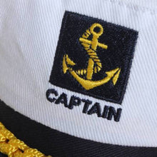 Yacht Captain Navy Marine Skipper Ship Sailor Military Nautical Hat Cap White J4U66