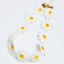 Yellow & White Daisy Flower Choker Chain Necklace Bracelet Headband Boho Beautiful Tattoo Choker Necklace J4U66