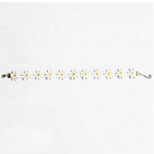 Yellow & White Daisy Flower Choker Chain Necklace Bracelet Headband Boho Beautiful Tattoo Choker Necklace J4U66