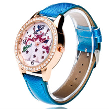 5 Colors Snowman Women Ladies Luxury Diamond Leather Quartz Wrist Dress Watch Montre femme Clock Gift J4U66