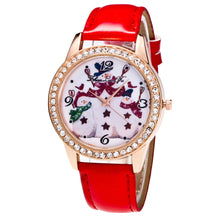 5 Colors Snowman Women Ladies Luxury Diamond Leather Quartz Wrist Dress Watch Montre femme Clock Gift J4U66