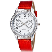 Brand Watch Women Ladies Luxury Diamond Leather Quartz Wrist Dress Watch Montre femme ClockRelojes mujer J4U66