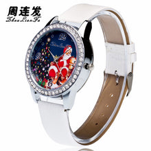 Candy ColorWomen Ladies Luxury Diamond Leather Quartz Wrist Dress Watch Montre femme ClockGifts J4U66