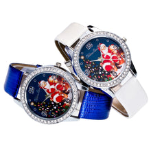 Candy ColorWomen Ladies Luxury Diamond Leather Quartz Wrist Dress Watch Montre femme ClockGifts J4U66