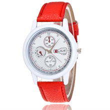 Fashion Women's Watch Leather Watches Lady Girl Dress Relogio Analog Quartz Vogue Wrist Watches Hour Clock J4U66