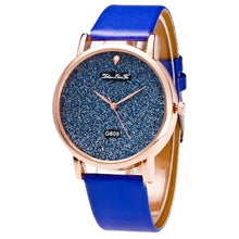 Fashion Luxury Top Women Men Analog Quartz Watch Leather Band One Rhinestone Wrist Watch Wristwatches Clock Gift J4U66