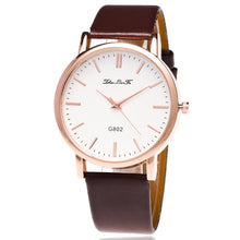 Fashion Women's Golden Leather Watchband Luxury Brand Ladies Simple Quartz Clock Wrist Watches Montres Femmes Gift J4U66