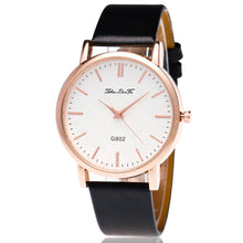 Fashion Women's Golden Leather Watchband Luxury Brand Ladies Simple Quartz Clock Wrist Watches Montres Femmes Gift J4U66