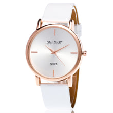 Fashion Women's Golden Wrist Watches Leather Watchband Luxury Brand Ladies Simple Quartz Clock Montres Femmes Gift J4U66