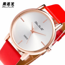 Fashion Women's Golden Wrist Watches Leather Watchband Luxury Brand Ladies Simple Quartz Clock Montres Femmes Gift J4U66