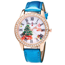 Merry Women Luxury Diamond Leather Quartz Wrist Dress Watch Montre femme Clock Tree Gifts J4U66