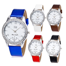 Reloj Mujer Women Watches Women Luxury Woman's Time Pattern Leather Band Analog Quartz Vogue Watch Relogio Feminino J4U66