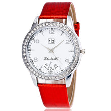 Reloj Mujer Women Watches Women Luxury Woman's Time Pattern Leather Band Analog Quartz Vogue Watch Relogio Feminino J4U66