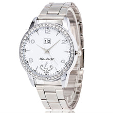 Luxury Military Stainless Steel Diamond Dial Sport QuartzClock Business Wristwatch Relogio Masculino J4U66