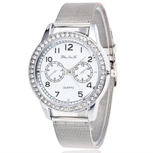 Luxury Military Stainless Steel Diamond Dial Sport QuartzClock Business Wristwatch Relogio Masculino J4U66