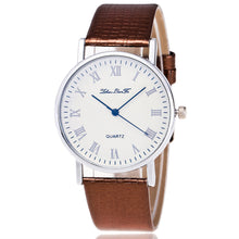 Luxury Woman Time Pattern Leather Band Analog Quartz Vogue Watch Business Wristwatch Relogio Masculino J4U66