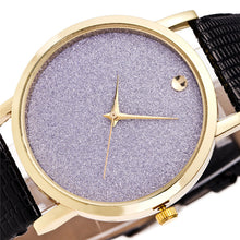 Top Luxury Candy ColorAndLeather Strap Diamond Watch Simple Wristwatch watch ladies Relogio Masculino J4U66