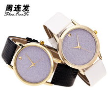 Top Luxury Candy ColorAndLeather Strap Diamond Watch Simple Wristwatch watch ladies Relogio Masculino J4U66