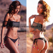 bikini set women sexy push up swimwear lace swimsuit padding bathing suit beachwear maillot de bain bikini ls0 J4U66