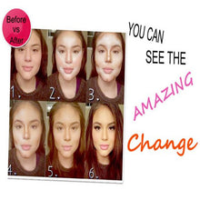 Professional 2 Color Bronzer Highlighter Powder Palette Grooming Trimming Powder Make Up Cosmetic Face Contour Grooming J4U66