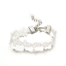 charm Korean Style Neckband Black Lace Collar Short Choker Necklace and BraceletsWomen's jewelry J4U66