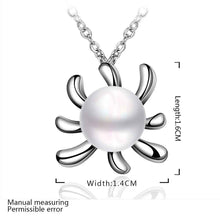 bijoux women necklaces seawead beads pendant necklacen 032 J4U66