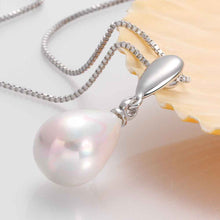 bijoux women necklaces simulated pearl beads zircon woi pendant necklacen 04 J4U66
