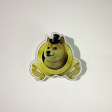 doge dog pokedoge Japanese pet shiba pin brooches for women men girls boys acrylic weird quirky accessories s J4U66