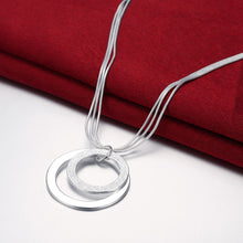 silver plated jewelry necklace cute necklace pendant smtn05 J4U66