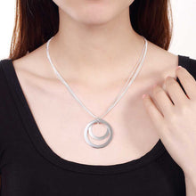silver plated jewelry necklace cute necklace pendant smtn05 J4U66