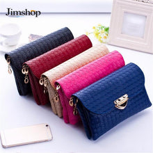 fashion brand women bag women weave pattern leather handbags women wallets small shoulder bags messenger bag J4U66