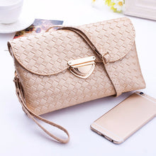 fashion brand women bag women weave pattern leather handbags women wallets small shoulder bags messenger bag J4U66
