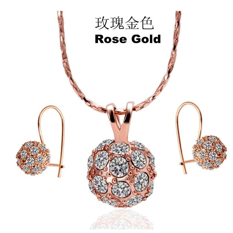 floating charms 18k gold plated jewelry sets jewellery  1 J4U66
