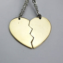 for Women Chic Best Bitches Best Friend Forever 2 Piece Break Heart Pendant Necklace Good Gifts J4U66